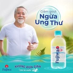 Nước uống i-on kiềm Fujiwa công nghệ Nhật Bản giúp bù nước nhanh và tốt cho sức khỏe hệ tiêu hóa