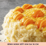  Bánh Bông Lan Tươi Sốt Kim Sa 