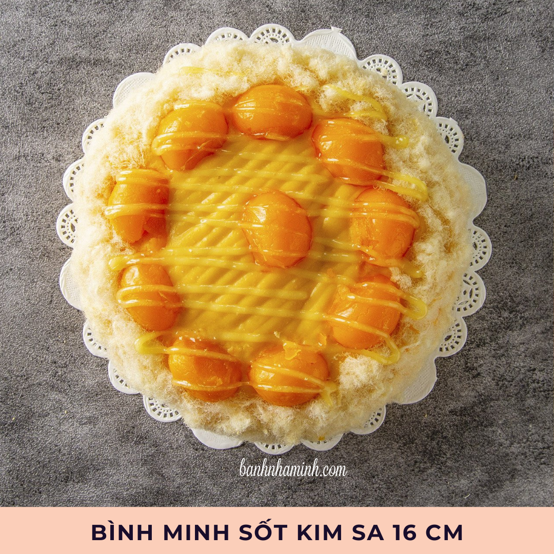  Bánh Bông Lan Tươi Sốt Kim Sa 