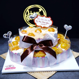  Bông Lan Trứng Muối Sinh Nhật Cupcakes SN30 