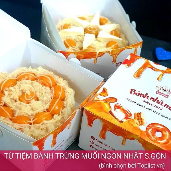  Bông lan trứng muối Bình Minh -Bánh Tươi thượng hạng ra lò dưới 24h 