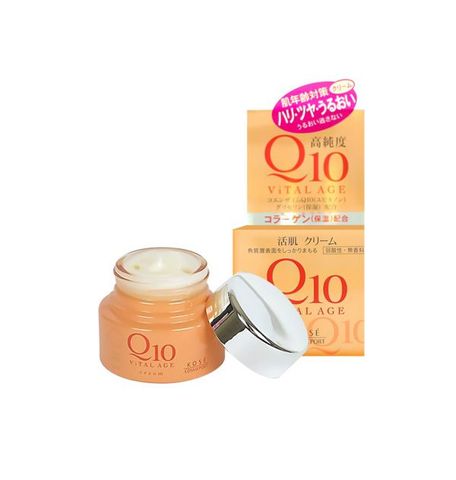 Kem dưỡng da chống lão hóa Kose Q10 Vital Age 40g