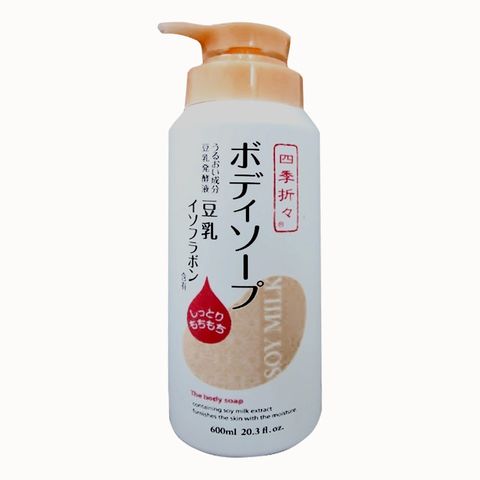 Sữa tắm từ đậu nành Soy Milk The Body Soap 600ml