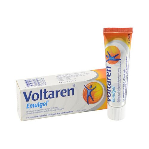 3 ống Gel bôi giảm đau khớp Voltaren 1%