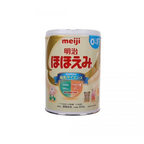 Sữa bột Meiji số 0 nội địa Nhật Bản 800g dành cho bé từ 0-1 tuổi