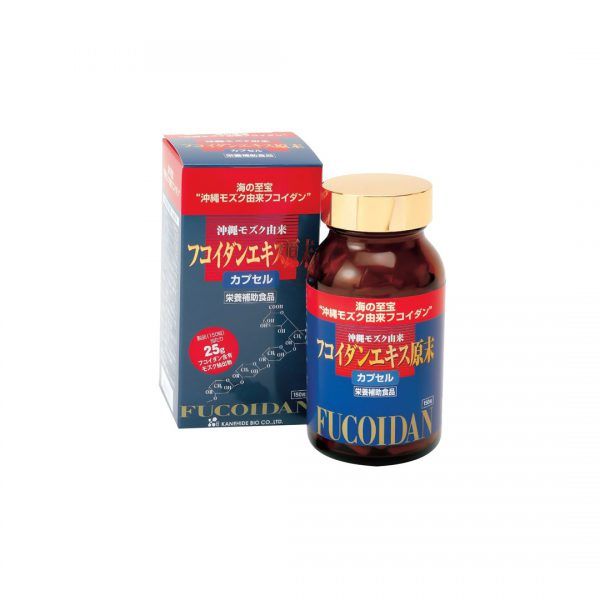 Viên uống hỗ trợ điều trị ung thư Kanehide Bio Okinawa Fucoidan 150 viên