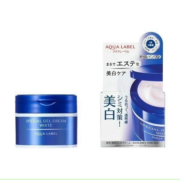 Kem dưỡng trắng da Shiseido Aqualabel Special Gel Cream White 5 in 1 90g