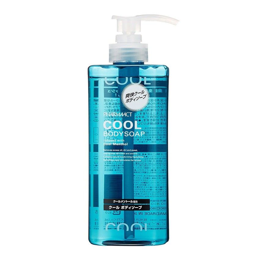 Sữa tắm dành cho nam Pharmaact Cool Body Soap 550ml – Hương bạc hà