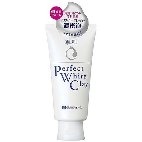 Sữa rửa mặt đất sét trắng Shiseido Senka Perfect White Clay 120g