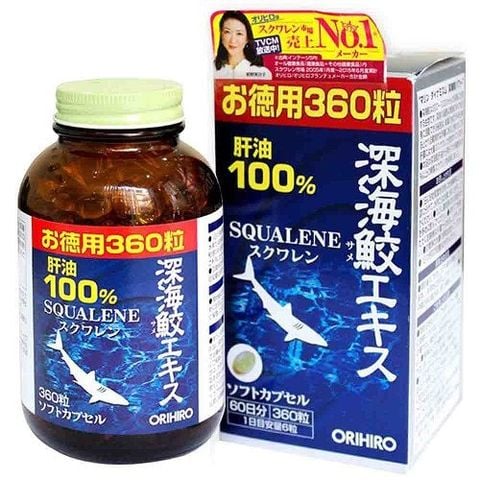 Viên uống sụn vi cá mập Orihiro Squalene