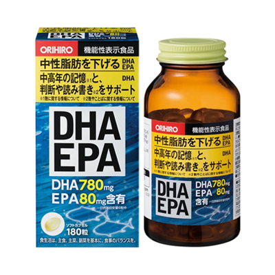 Viên uống bổ não Orihiro DHA EPA Nhật Bản 180 viên