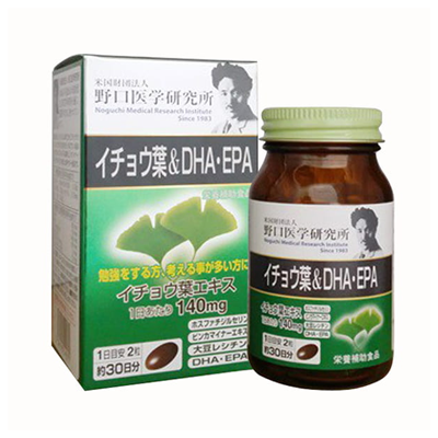 Viên uống bổ não Noguchi DHA Ginkgo 60 viên