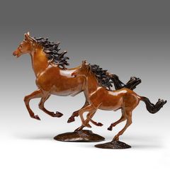 Tượng Ngựa Phong Thủy Bằng Đồng