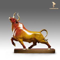 Tượng Đồng Bò Tót Tài Chính - Cao Cấp