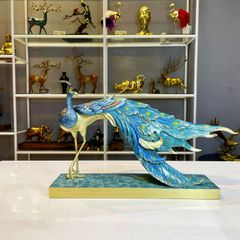 Tượng Đồng Phong Thuỷ Chim Khổng Tước
