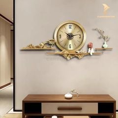 Đồng Hồ Treo Tường Chú Tiểu Bằng Đồng