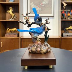 Tượng Đồng Đôi Chim Uyên Ương