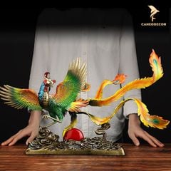 Tượng Đồng Phượng Hoàng Phong Thủy