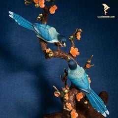 Tượng Đồng Chim Hỉ Thước Đăng Mai - Hỉ Thước Sùng Bái