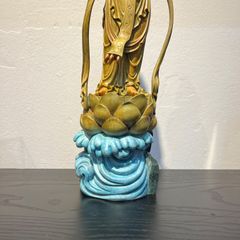 Tượng Quan Thế Âm Chắp Tay Bằng Đồng