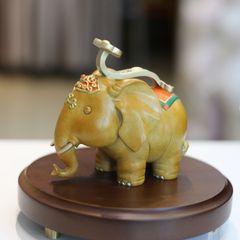 Tượng Đồng Phong Thuỷ Chú Voi Như Ý