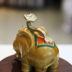 Tượng Đồng Phong Thuỷ Chú Voi Như Ý