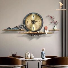 Đồng Hồ Treo Tường Chú Tiểu Bằng Đồng