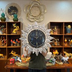 Đồng Hồ Treo Tường Lá Phong