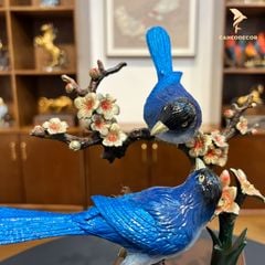 Tượng Đồng Đôi Chim Uyên Ương