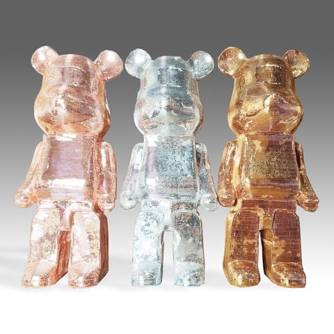 Tượng Mô Hình Gấu Bearbrick Bling Cao Cấp (125cm;135cm)