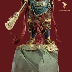 Tượng Quan Thánh Đế Quân Phong Thuỷ Bằng Đồng