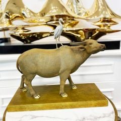 Tượng Con Trâu Bằng Đồng