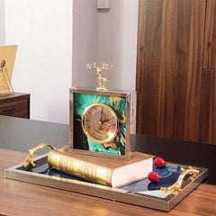 Đồng Hồ Để Bàn - Đồng Hồ con Hươu
