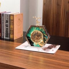 Đồng Hồ Để Bàn - Đồng Hồ con Hươu