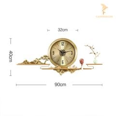 Đồng Hồ Treo Tường Chú Tiểu Bằng Đồng