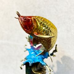 Tượng Cá Rồng Bằng Đồng - Tài Lộc Thịnh Vượng