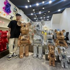 Tượng Mô Hình Gấu Bearbrick Bling Cao Cấp (125cm;135cm)