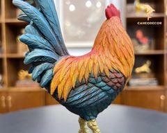 Tượng Đồng Gà Trống Phong Thuỷ