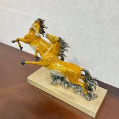 Tượng Song Mã Bằng Đồng - Đôi Ngựa