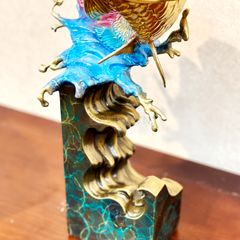 Tượng Cá Rồng Bằng Đồng - Tài Lộc Thịnh Vượng