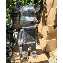 Tượng Mô Hình Gấu Bearbrick Bling Cao Cấp (125cm;135cm)