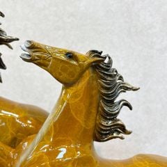 Tượng Song Mã Bằng Đồng - Đôi Ngựa