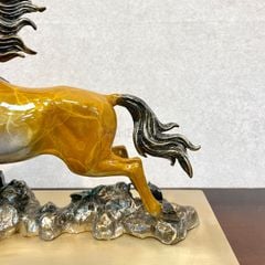 Tượng Song Mã Bằng Đồng - Đôi Ngựa