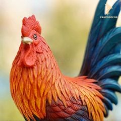 Tượng Đồng Gà Trống Phong Thuỷ