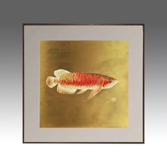 Tranh Đồng Điêu Khắc Thủ Công Cá Chép Rồng