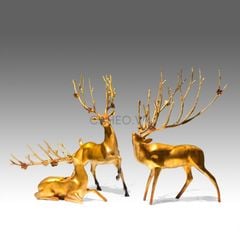 Tượng Hươu đồng trường thọ