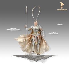 Tranh Phù Điêu 3D Tôn Ngộ Không Dáng Đứng - Mỹ Hầu Vương