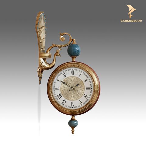 Đồng Hồ Treo Tường - Con Công