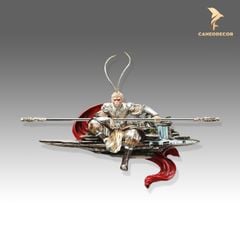 Tranh Phù Điêu 3D Tôn Ngộ Không Ngự Trị - Mỹ Hầu Vương
