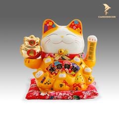 Mèo Thần Tài Vẫy Tay - Kinh Doanh Phát Tài (22cm;30cm)